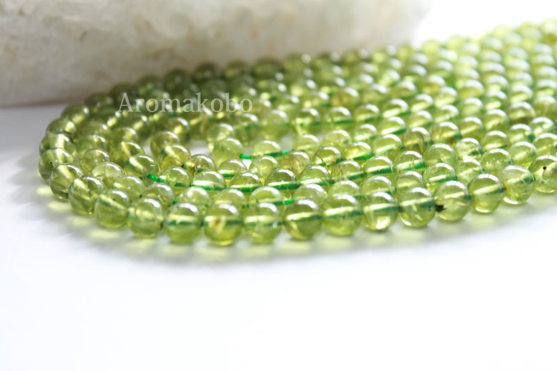 天然石ビーズペリドット