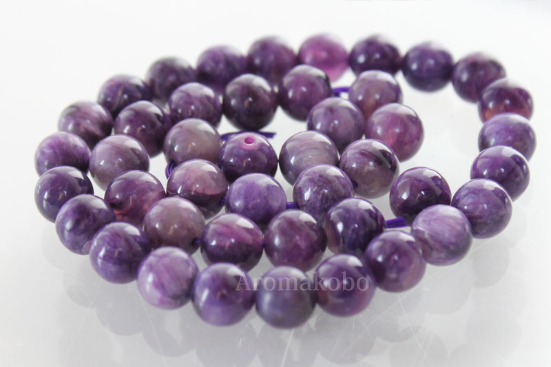 天然石ビーズのチャロアイト